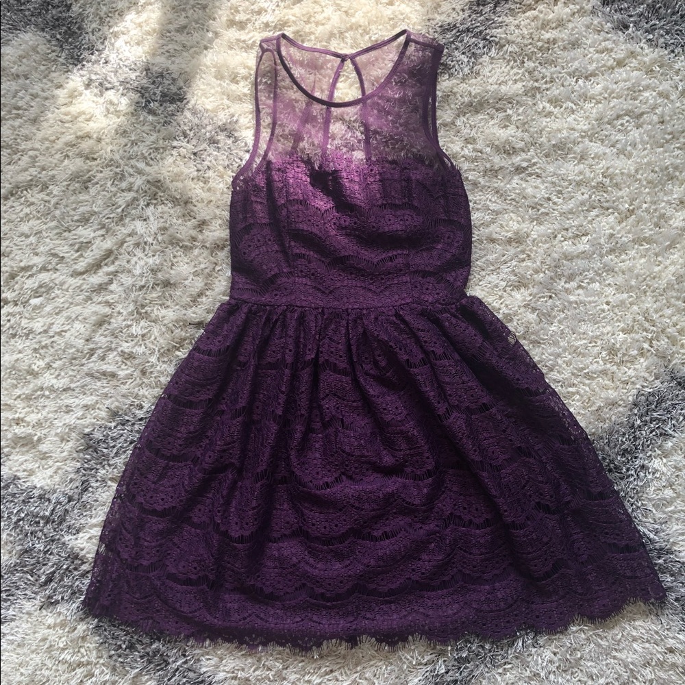 NWT Lace Fit n Flare dress